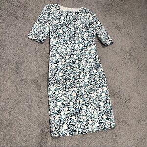 Carolina Herrera New Knee Length Sheath Dress Size 4